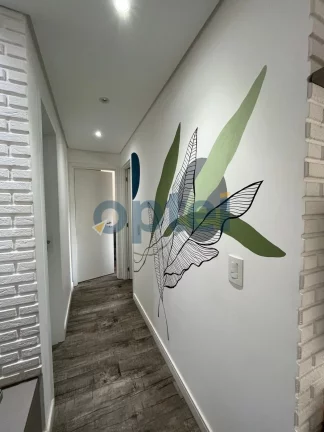 Imagem Apartamento mobiliado, porteira fechada 51m2, 2 dormitórios, 1 vaga, lazer completo no Residencial Viena - Vila Caminho do Mar