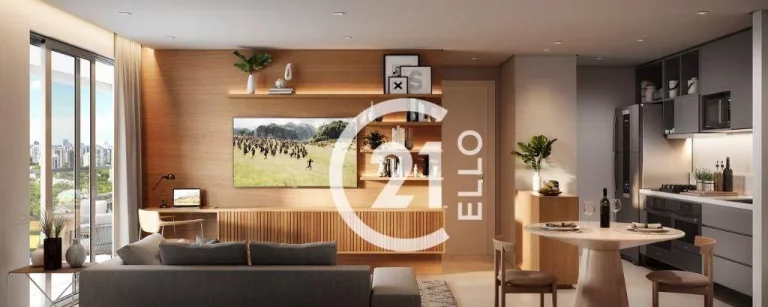 Imagem Apartamento, 53 m² - venda por R$ 1.250.000,00 ou aluguel por R$ 7.108,00/mês - Ibirapuera - São Paulo/SP