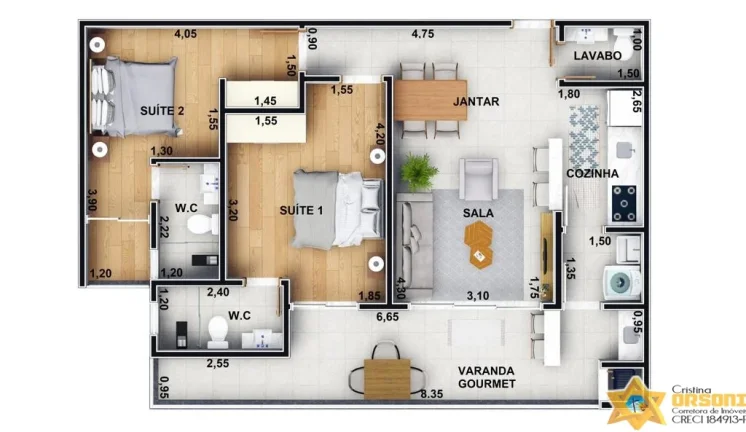 Imagem APARTAMENTOS NA PLANTA EDIFICIO TAVARES