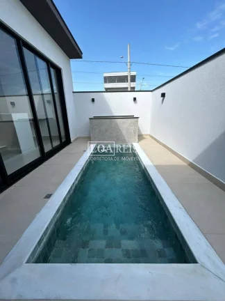 Imagem CASA À VENDA 3 DORMITÓRIOS 1 SUÍTE MASTER PISCINA CONDOMÍNIO RUDÁ PERMUTA