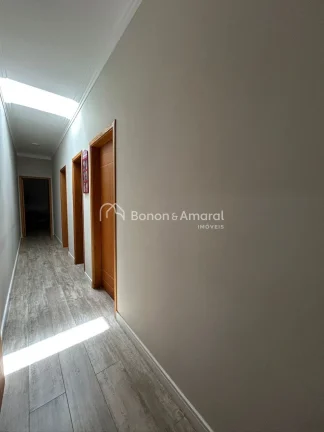 Imagem Casa nova no Condomínio Aurora em Paulínia em terreno de trezentos metros com três quartos sendo ...