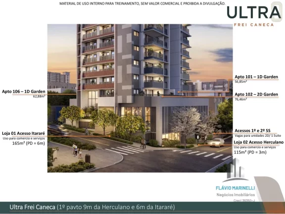 Imagem Ultra Frei Caneca Studio de 24 metros