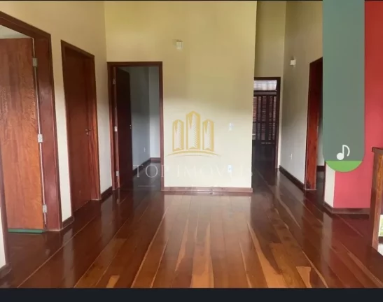 Imagem Magnifica casa cinco suítes lareira terreno de mil e quatrocentos m2 condominio fechado em Jambeiro
