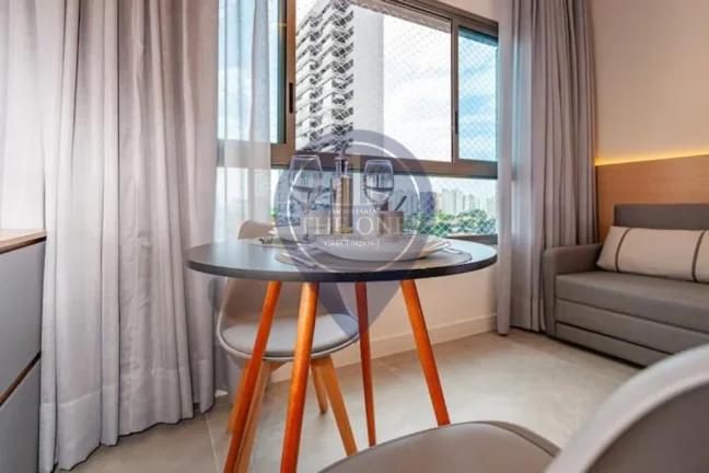 Imagem Studio à venda no Brooklin Paulista, São Paulo-SP: 1 quarto, 1 banheiro, 29m² de área. Venha conferir!
