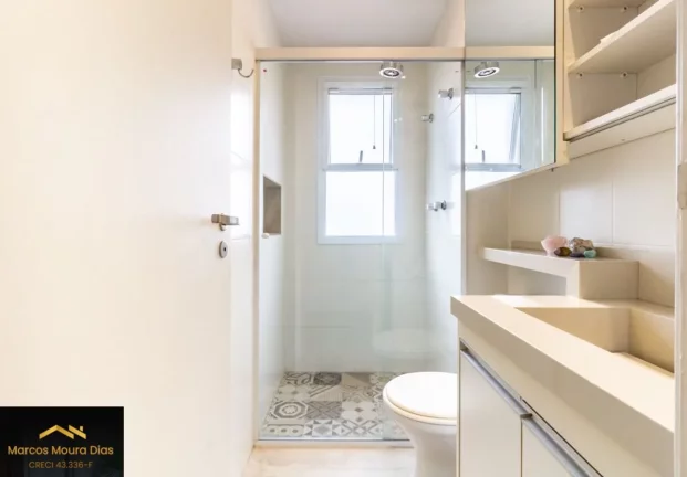 Imagem Apartamento na Vila Leopoldina com 63M², 02 Dormitórios ( 1 Suíte) com Armários, 2 Vagas de Garagem, Depósito e Lazer (Piscina, Academia ..)