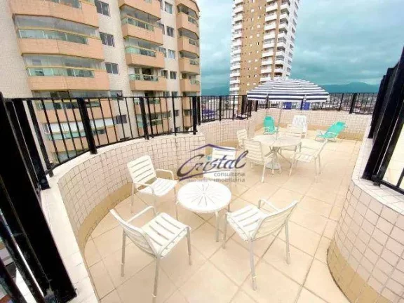 Imagem Cobertura com 3 dormitórios à venda, 208 m² por R$ 1.170.000,00 - Aviação - Praia Grande/SP