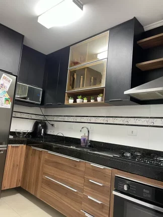 Imagem Apartamento com 3 dormitórios à venda, 90 m² por R$ 600.000 - Campestre - Santo André/SP