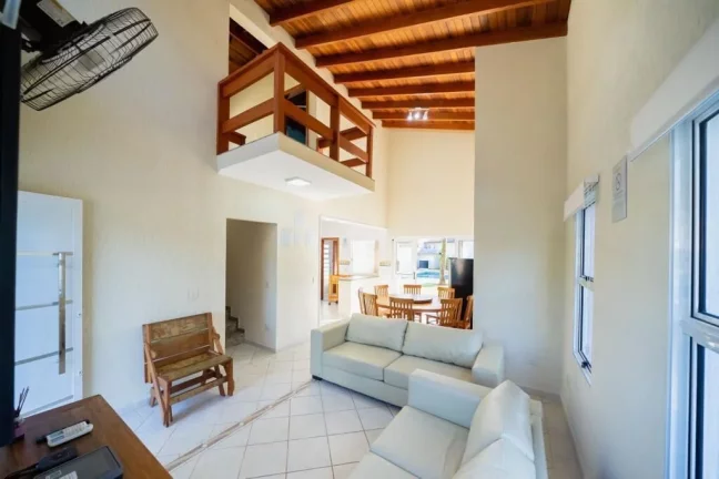 Imagem Morada da Praia - Casa de Praia Sobrado mobiliada para locação no Condomínio Morada da Praia em Bertioga, com 6 dormitórios e piscina