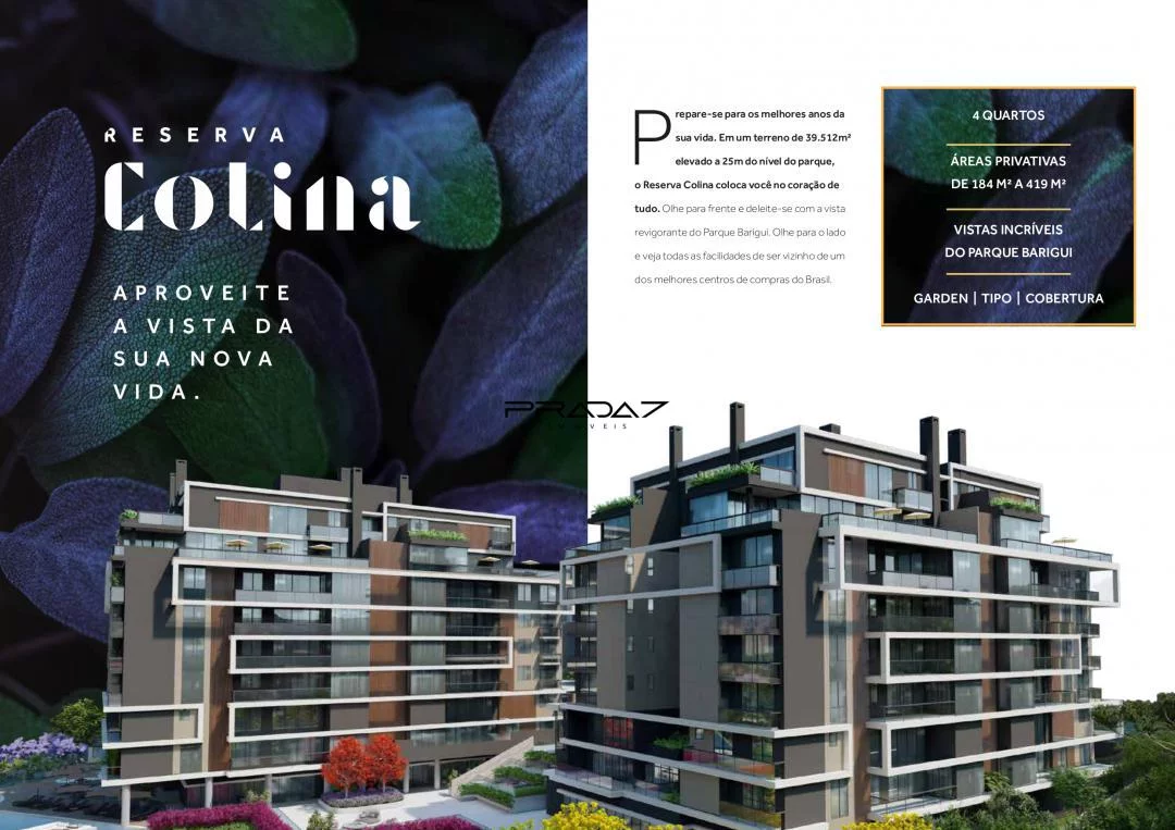 Imagem Apartamento localizado(a) no bairro Mossunguê em Curitiba / PARANA Ref.:17