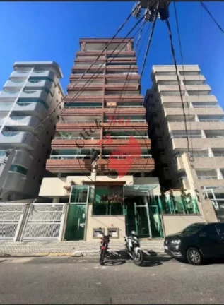 Imagem Apartamento á 500m2 da Praia ,Mobiliado ,2 dorm, 1 suíte,varanda grill, 1 vagas, 61 m2 ,bairro Guilhermina,Praia grande