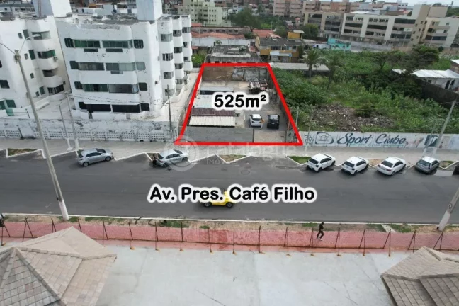 Imagem Terreno à Venda – Av. Presidente Café Filho / Praia do meio / Natal-RN
