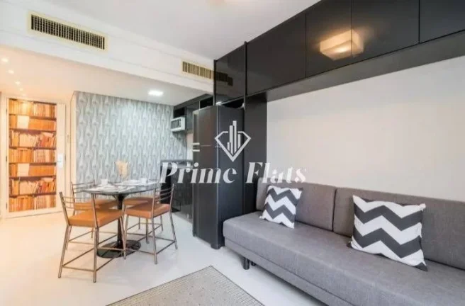 Imagem Flat disponível para locação no Le Premier, com 28m², 1 dormitório e 1 vaga de garagem