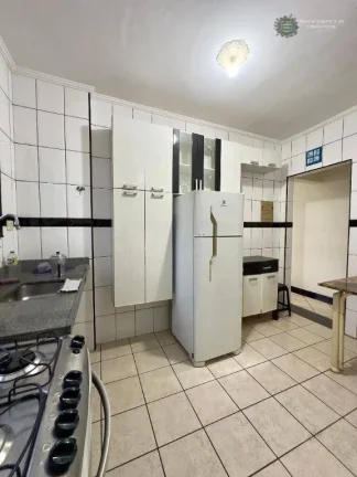 Imagem Apartamento com 1 dormitório à venda, 47 m² por R$ 300.000 - Vila Guilhermina - Praia Grande/SP