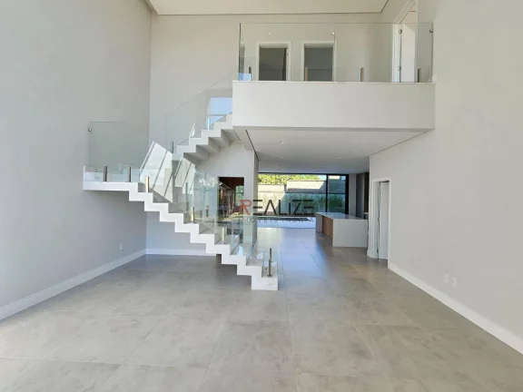Imagem Casa/Sobrado moderno com 4 suítes à venda, 299 m² por R$ 2.489.000 - Condomínio Alto Padrão - Indaiatuba/SP