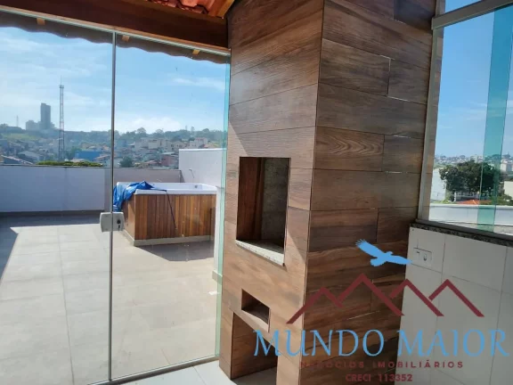 Imagem Cobertura com jacuzzi + elevador 3 Quartos e 3 banheiros à Venda, 134 m !