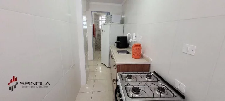 Imagem Apartamento com 1 dormitório à venda, 47 m² por R$ 270.000,00 - Vila Guilhermina - Praia Grande/SP