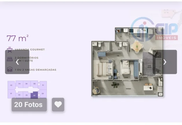 Imagem Apartamento para Venda em Bertioga, Maitinga, 2 dormitórios, 1 suíte, 2 banheiros, 1 vaga