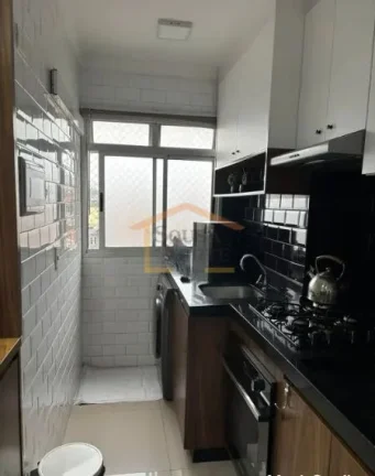 Imagem Apartamento 2 dormitórios, armários, banheiro, sala, cozinha, área de serviço, 1 vaga de garagem...