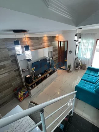 Imagem Sobrado à venda em Santo André-SP, Jardim Jamaica: 3 quartos, 1 suíte, 2 salas, 3 banheiros, 2 vagas, 86m².