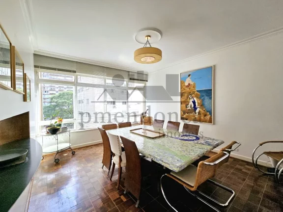 Imagem Excelente apartamento na Al Jaú com 276m², 3 quartos (2 suítes) e 2 vagas