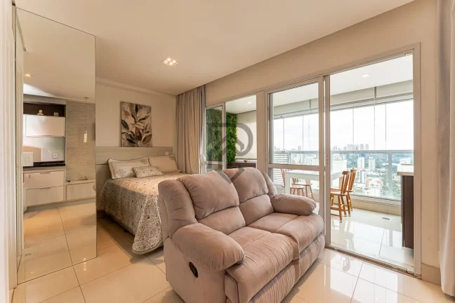 Imagem Apartamento Brooklin Alto Padrão andar alto vista livre