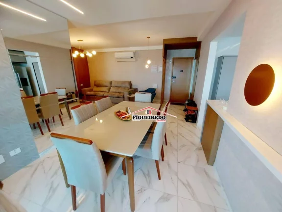 Imagem Apartamento com 3 dormitórios à venda, 118 m² por R$ 1.400.000 - Canto do Forte - Praia Grande/SP