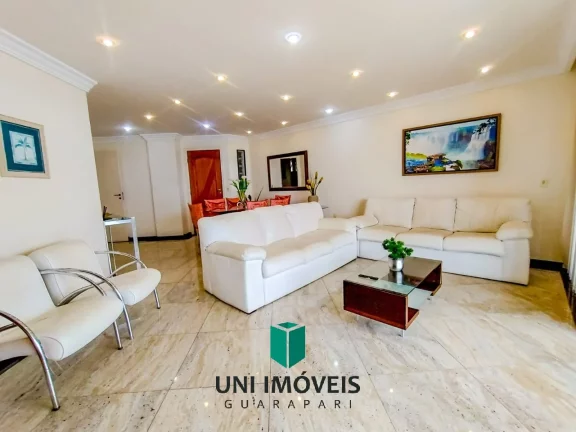 Imagem Apartamento à beira-mar em Guarapari, 4 quartos, 2 suítes, varanda ampla e 144m² de conforto