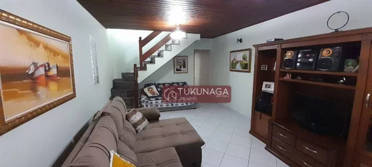 Imagem Sobrado com 3 quartos à venda, 192 m² por R$ 590.000 - Vila Galvão - Guarulhos/SP