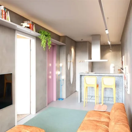 Imagem APARTAMENTO COM 54.59 m² - FORTE - PRAIA GRANDE SP