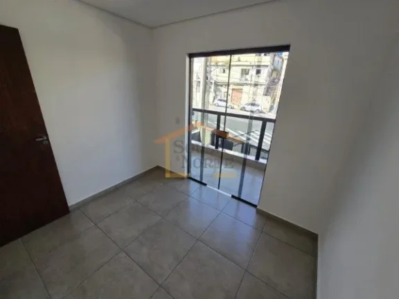 Imagem Apartamento com 53,17m², 2 dormitórios, banheiro, sala com varanda, cozinha e área de serviço. O...