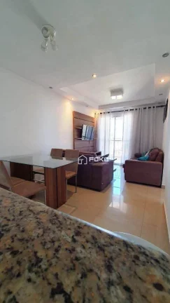 Imagem Apartamento com 2 dormitórios (1 suíte) 2 vagas para alugar, 52 m² por R$ 2.629/mês - Vila Galvão - Guarulhos/SP