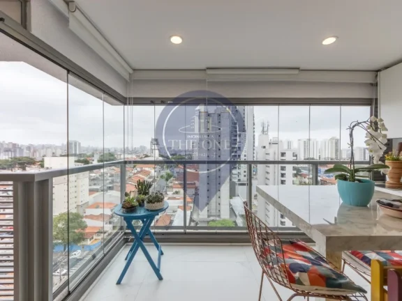 Imagem Apartamento de Alto Padrão com 2 Suítes na Vila Dom Pedro I, São Paulo-SP: 2 Quartos, 2 Salas, 3 Banheiros e 1 Vaga de Garagem!