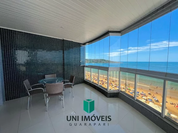 Imagem Lindo Apartamento Frente Mar 3 quartos (2 suítes), 2 vagas de Garagem, na Praia do Morro em Guarapari