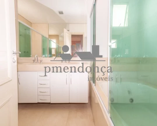 Imagem Apartamento de alto padrão, 4 suítes, 4 vagas demarcadas, lazer completo, andar baixo, Rua São Vicen