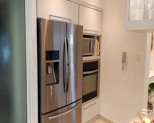 Imagem Lindo apartamento com vista total, sacada gourmet e lazer na Enseada
