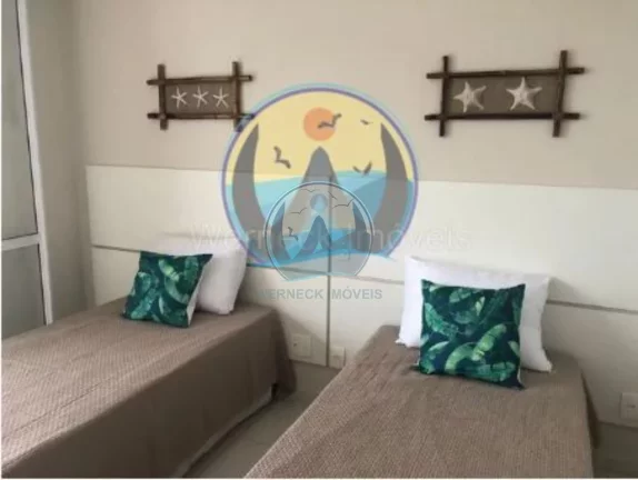 Imagem Apto de 2 quartos com suíte e 2 vagas em Ubatuba-SP, bairro Itaguá! Venha conhecer esse imóvel de 92m²!