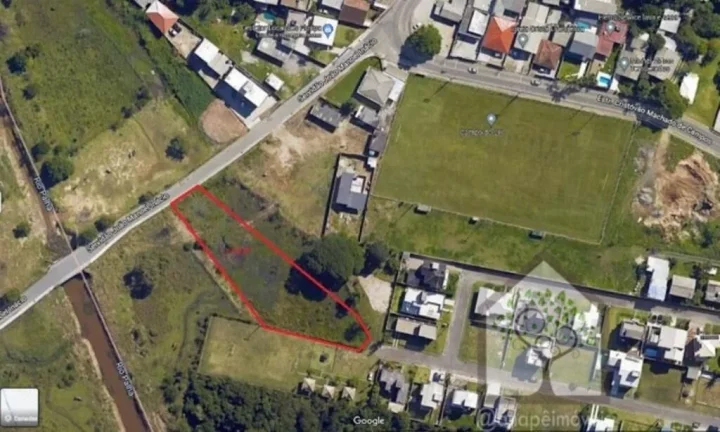 Imagem Terreno para loteamento com 2458m² na Vargem Grande, Florianópolis/SC