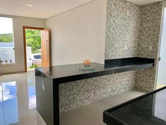 Imagem Casa com 3 dormitórios à venda, 90 m² por R$ 649.000 - Portal do Sol - Lagoa Santa/MG