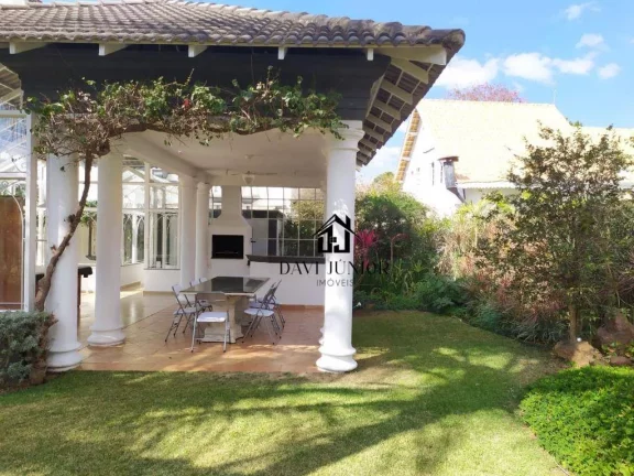 Imagem Casa com 3 suites, 650 m² - venda por R$ 4.500.000 ou aluguel por R$ 17.650/mês - Condomínio Residencial Lago Azul - Araçoiaba da Serra/SP