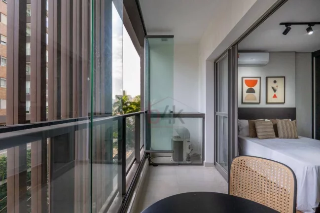 Imagem Studio no Brooklin Mobiliado: Renda de até R$ 4.500/mês | 32m²