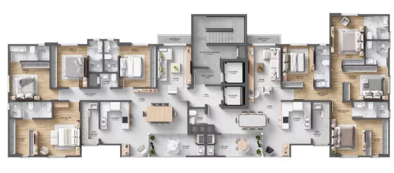 Imagem APARTAMENTO RESIDENCIAL em Balneário Camboriú - SC, Pioneiros