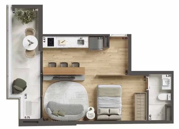 Imagem Ben In Rio Barão da Torre - Apartamento à venda no bairro Ipanema - Rio de Janeiro/RJ
