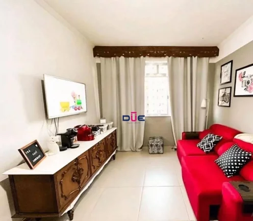 Imagem Apartamento com 2 dormitórios à venda, 90 m² por R$ 520.000 - Campo Grande - Santos/SP