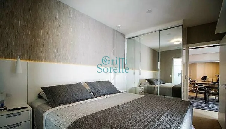 Imagem Apartamento Mobiliado para Alugar em Cerqueira César - São Paulo - SP.