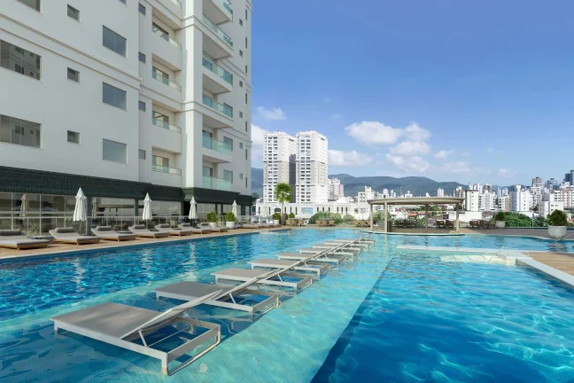 Imagem Apartamento na planta com 4 dormitórios sendo 2 suítes e 2 vagas de garagem - Itapema/SC