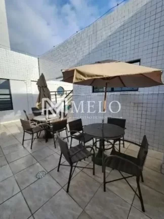 Imagem PARNAMIRIM - Flat com 1qto, 1vaga sendo a ÚNICA unicade com mega varanda