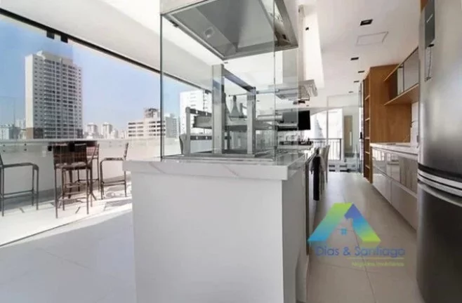 Imagem VILA MARIANA Cobertura 212M², designer moderno 3 dormitórios, espaço gourmet com Jacuzzi, 4 vagas, a 800M², da estação do metro Ana Rosa !!!