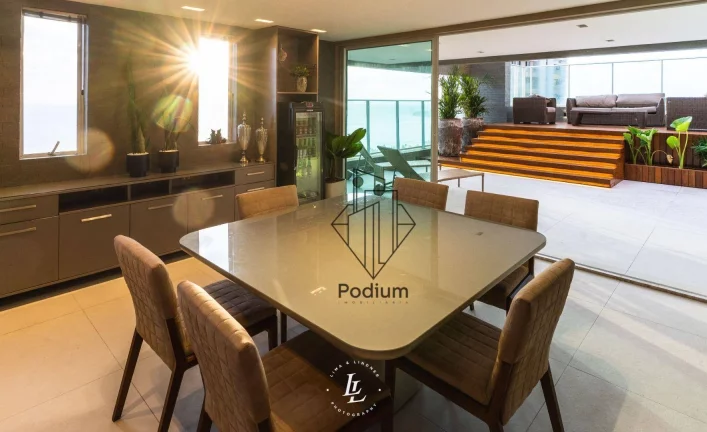 Imagem Cobertura Duplex de porteira fechada em condomínio club com jacuzzi privativa e vista para o mar da praia do Altiplano Cabo Branco - CO0318
