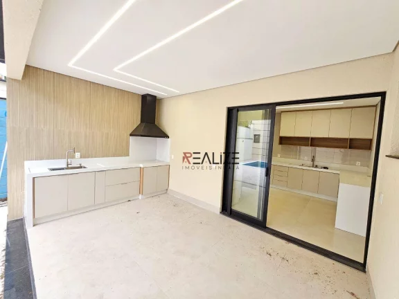 Imagem Casa térrea com 3 suítes à venda, 190 m² por R$ 1.790.000 - Condomínio Com Lago - Indaiatuba/SP