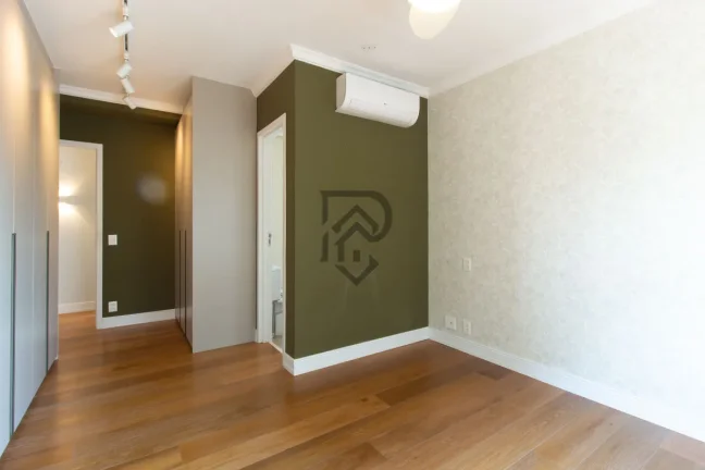 Imagem Apartamento Quartier Brooklin pronto para morar andar alto vista livre